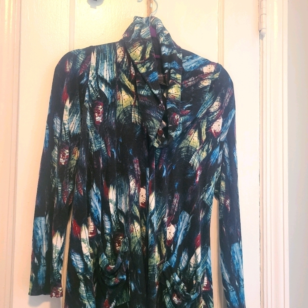 Color splatter dress